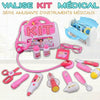 Malette Docteur Enfant 16 Pièces avec Son & Lumière