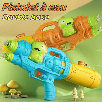 Pistolet à Eau Licorne & Dinosaure Double Jet