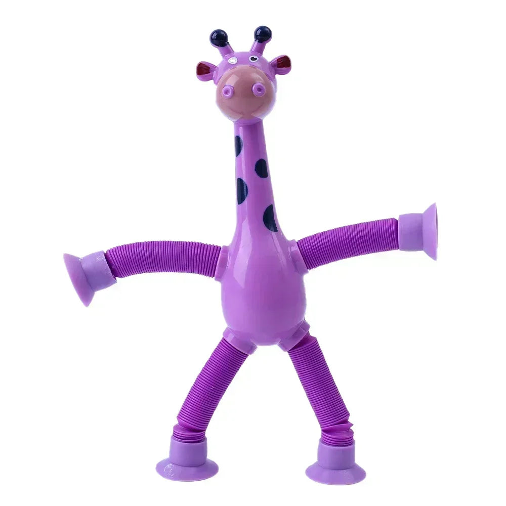 Jouet Girafe Télescopique Anti-Stress pour Enfants