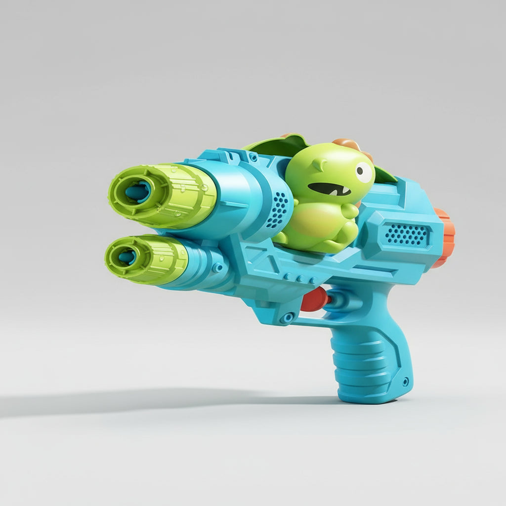 Pistolet à Eau Licorne & Dinosaure Double Jet