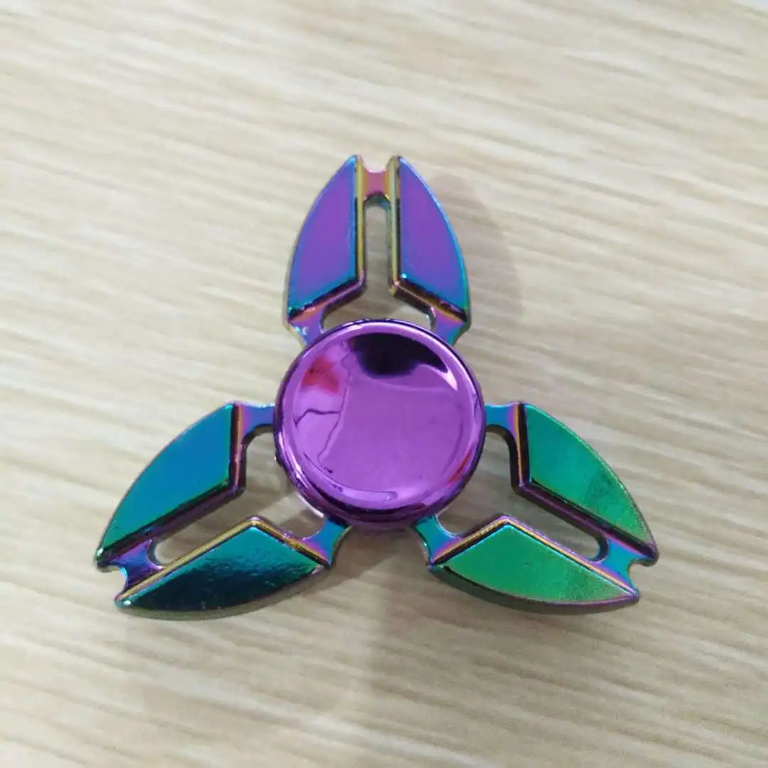 Hand Spinner Métal Arc-en-Ciel
