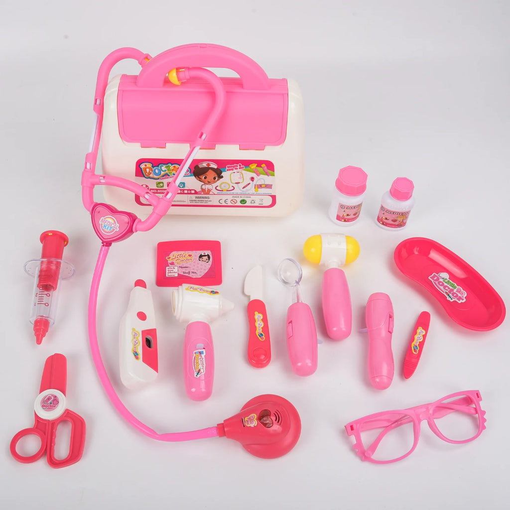 Malette Docteur Enfant 16 Pièces avec Son & Lumière