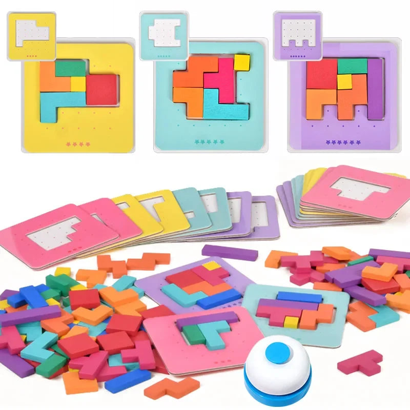 Jeu Montessori de Puzzle de Table