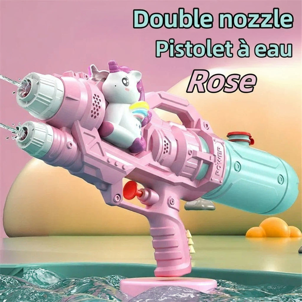 Pistolet à Eau Licorne & Dinosaure Double Jet