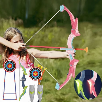 Arc et Flèches Lumineux pour Enfants