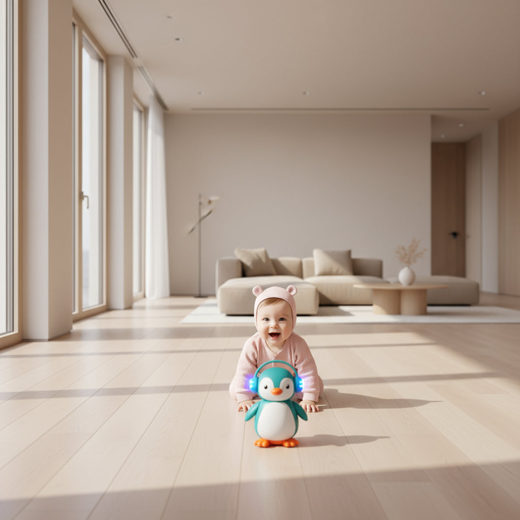 Jouet Pingouin Musical Rampant