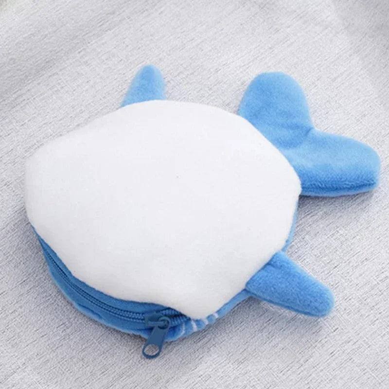 Porte-Monnaie Baleine en Peluche