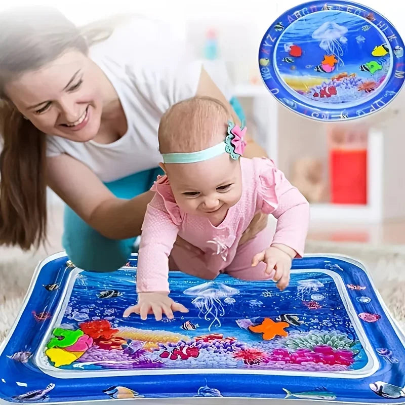Tapis d’Éveil Bébé Gonflable à Eau