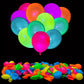 12 Ballons Fluorescents Réutilisables