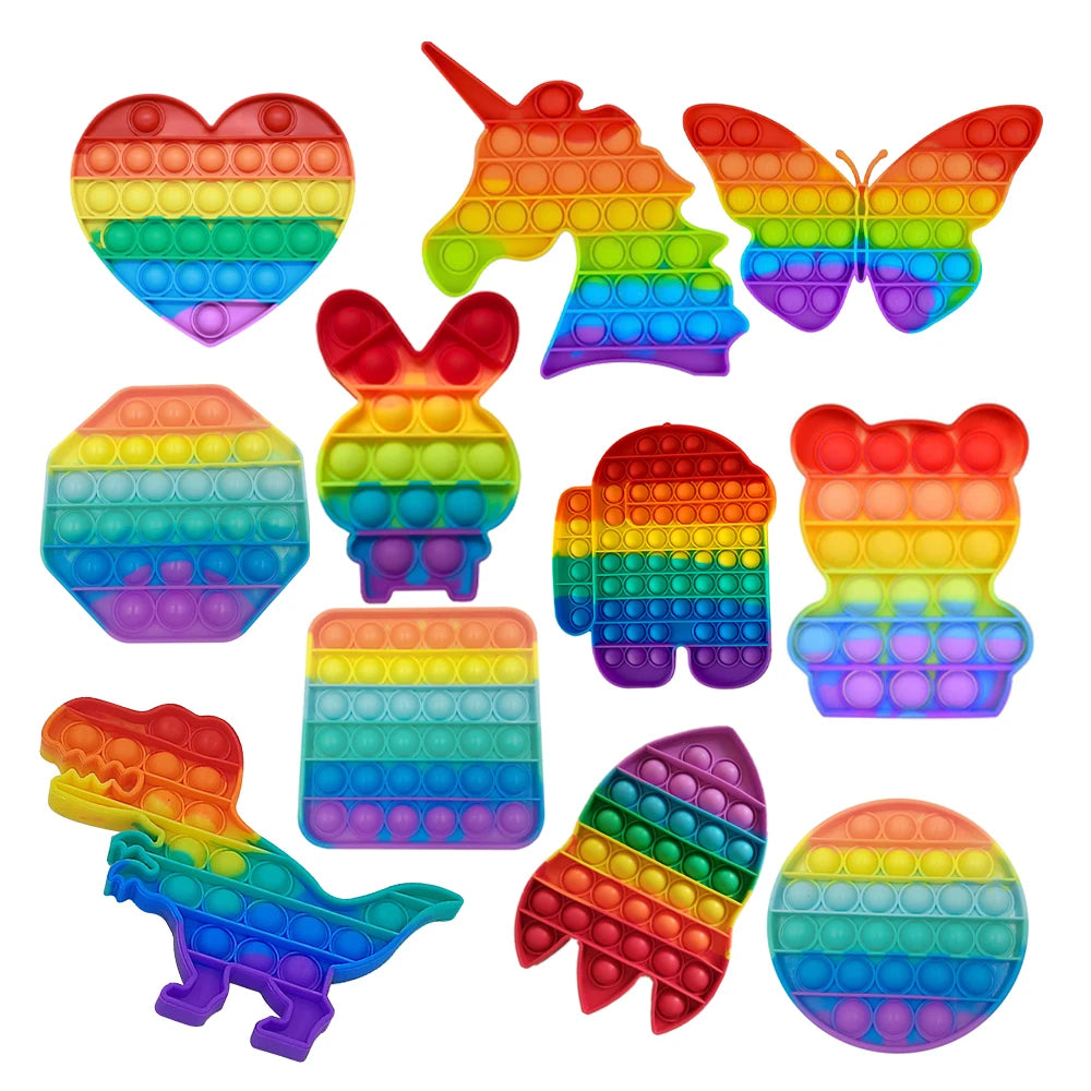 Pop It Arc-en-Ciel Anti-Stress
