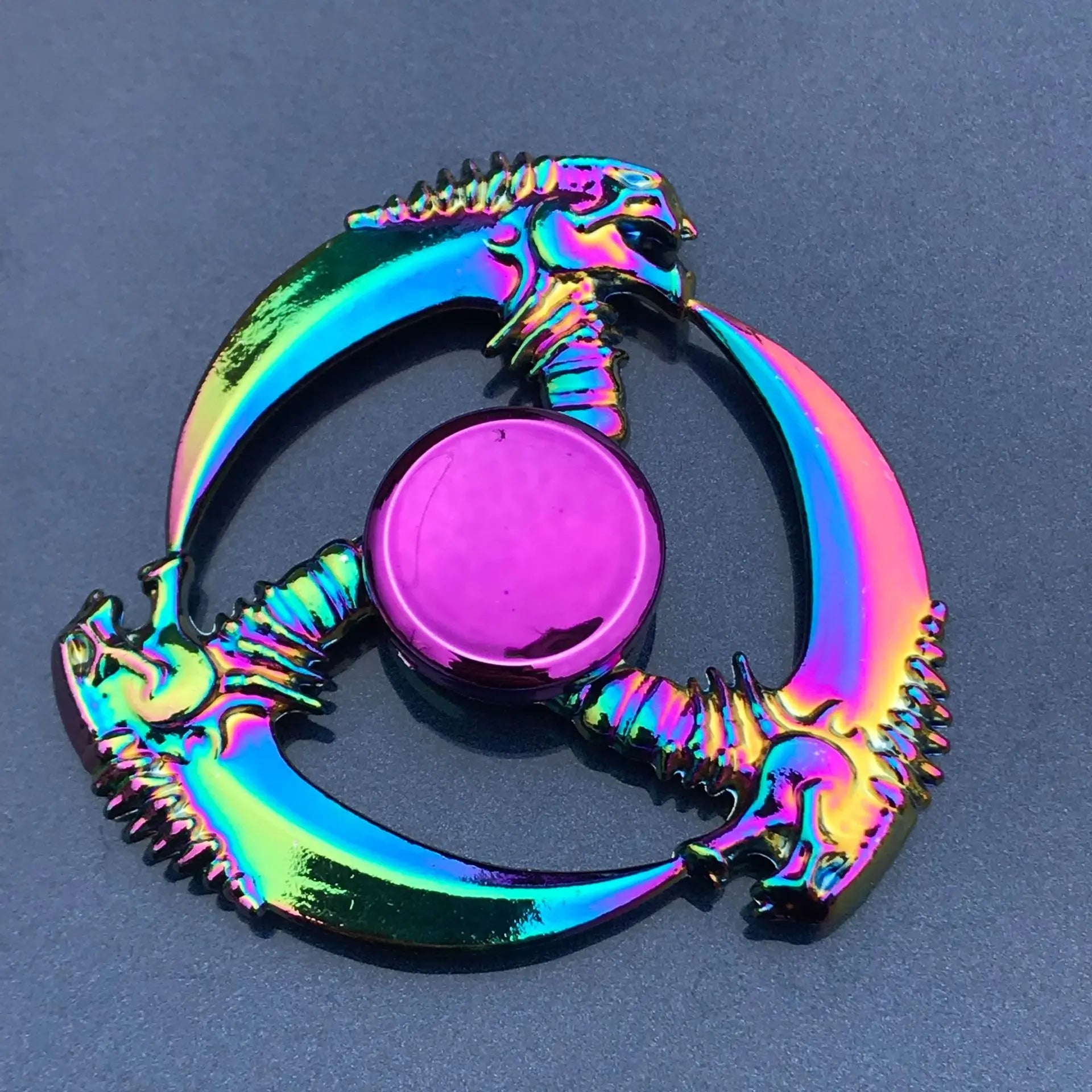 Hand Spinner Métal Arc-en-Ciel