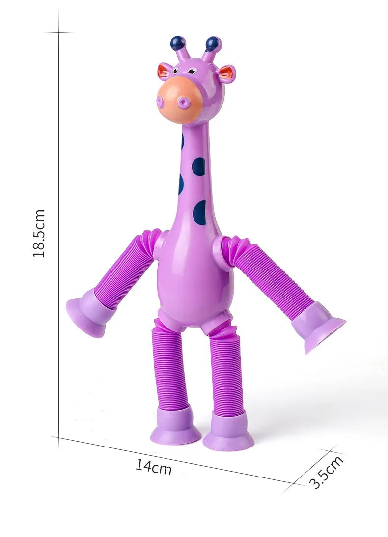 Jouet Girafe Télescopique Anti-Stress pour Enfants