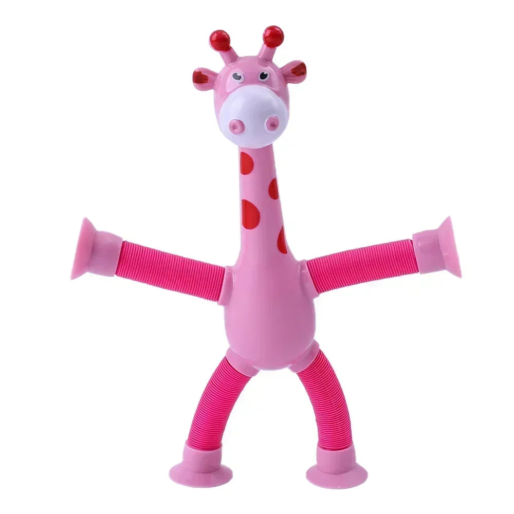Jouet Girafe Télescopique Anti-Stress pour Enfants