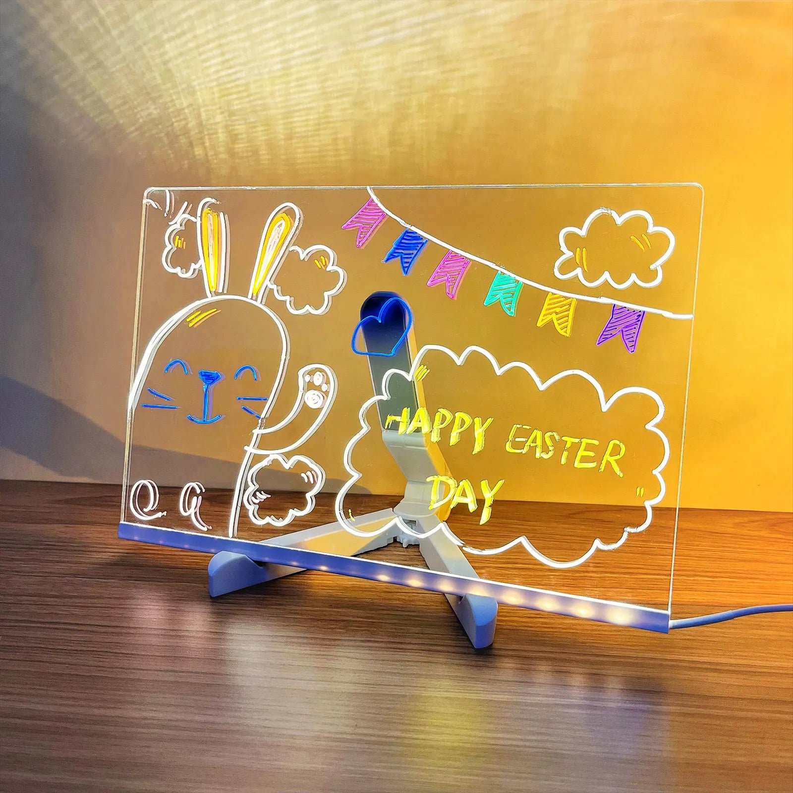 Tablette LED de Dessin et Messages Effaçables
