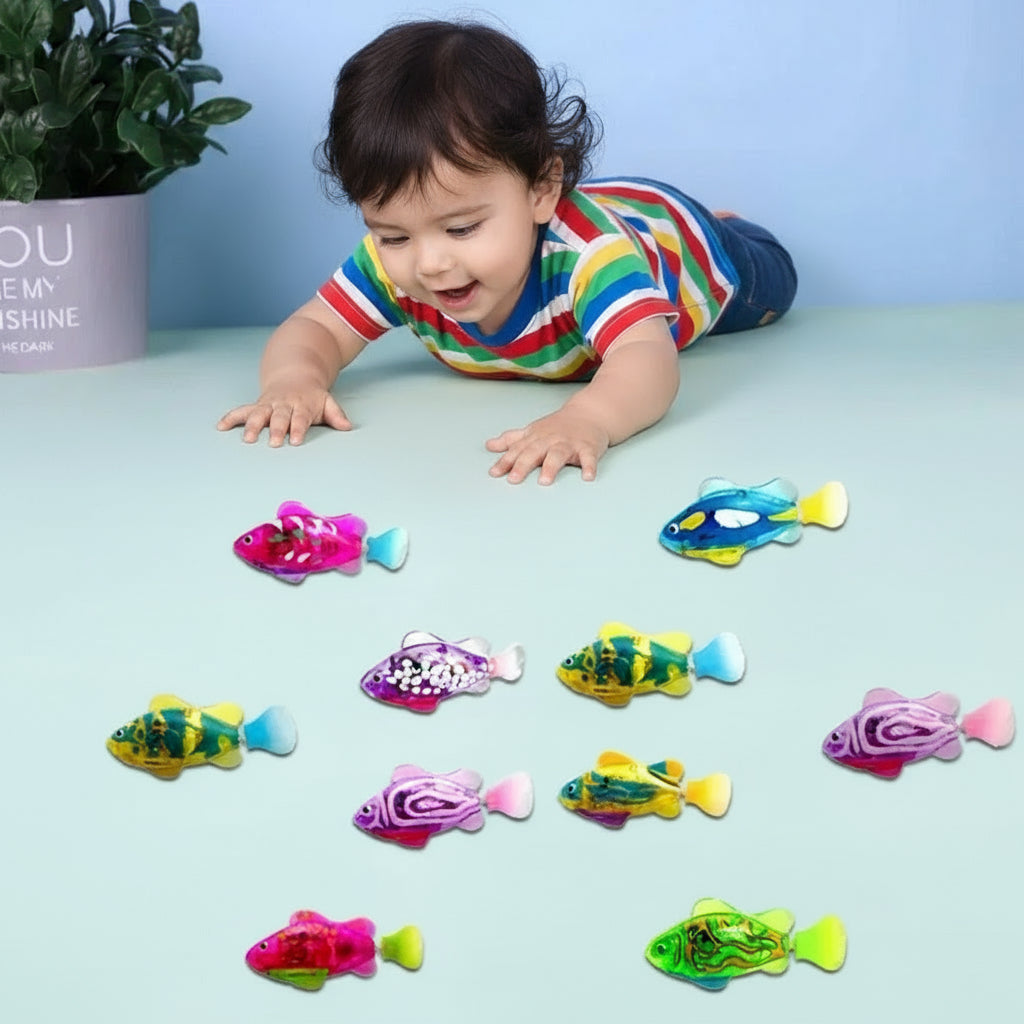 Poisson Robot Lumineux pour Enfant