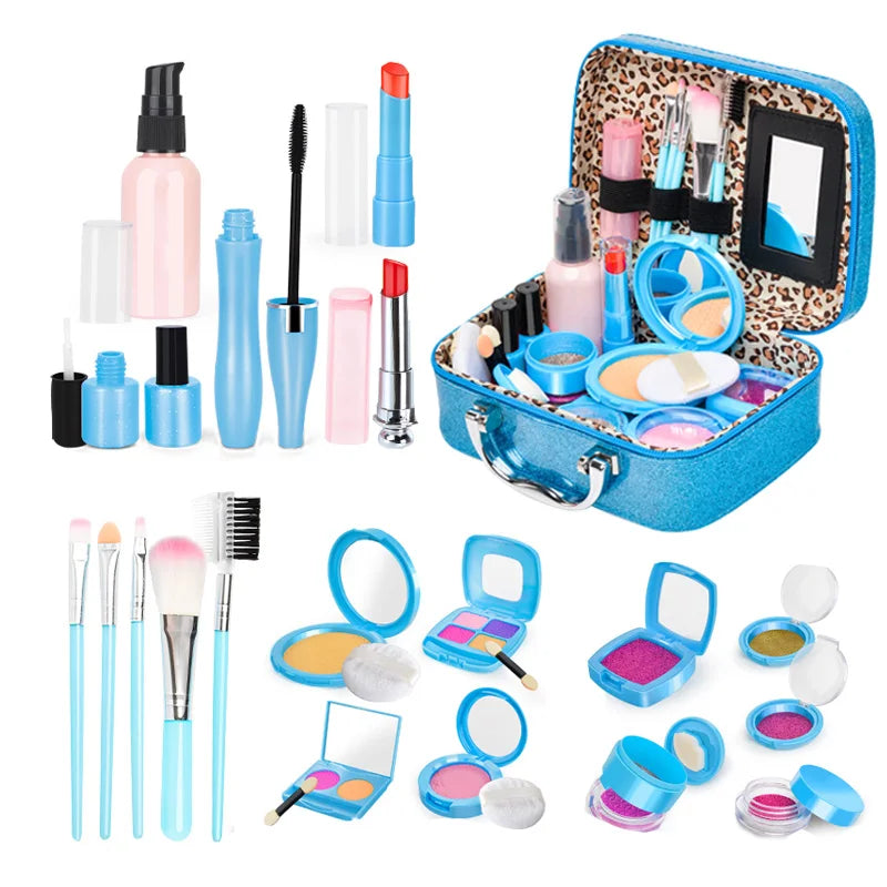 Coffret maquillage enfant avec accessoires complets pour jouer et imiter les grands