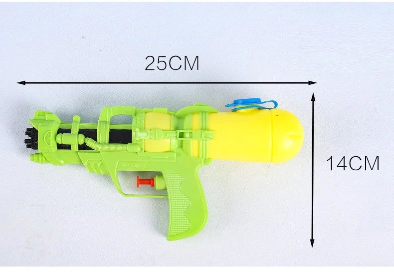 Dimensions du pistolet à eau pour enfant, adapté aux jeux d’extérieur
